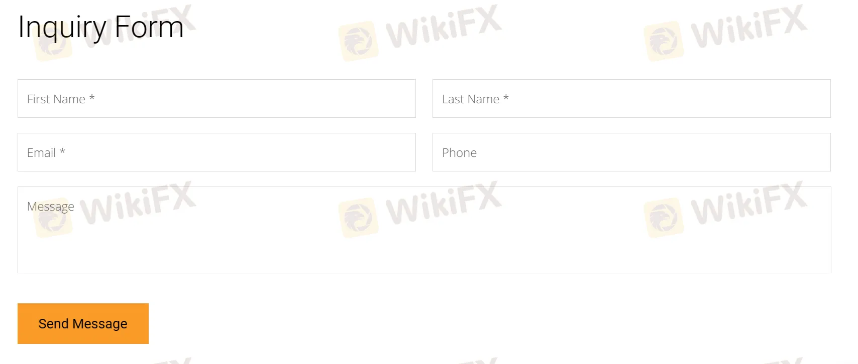 formulario de contacto