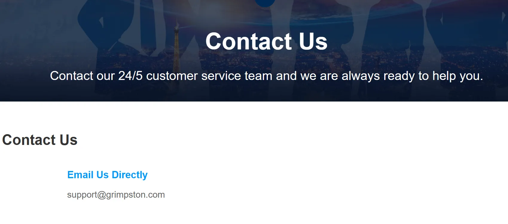 email support