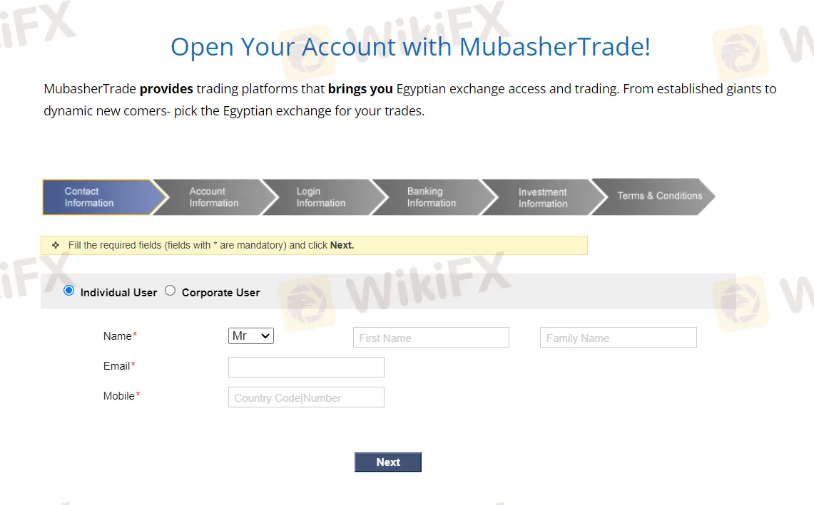 How to Open an Account?