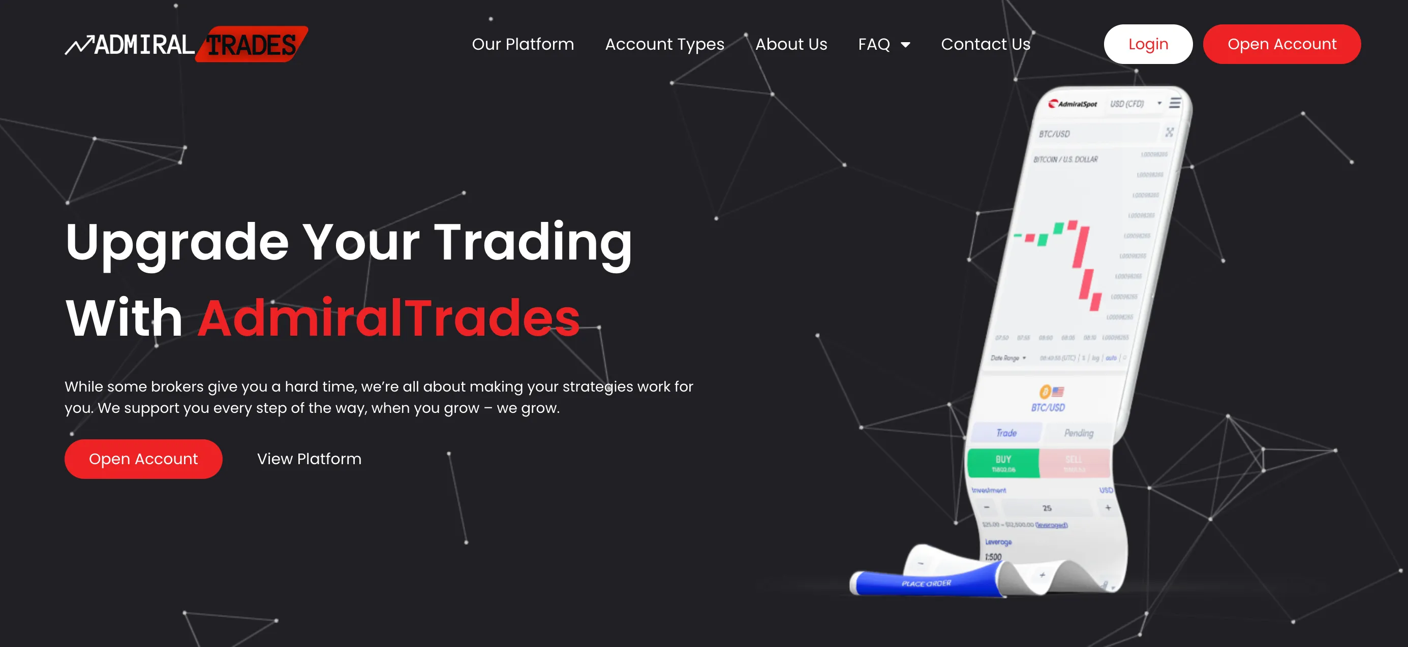 Overview of Admiral Trades