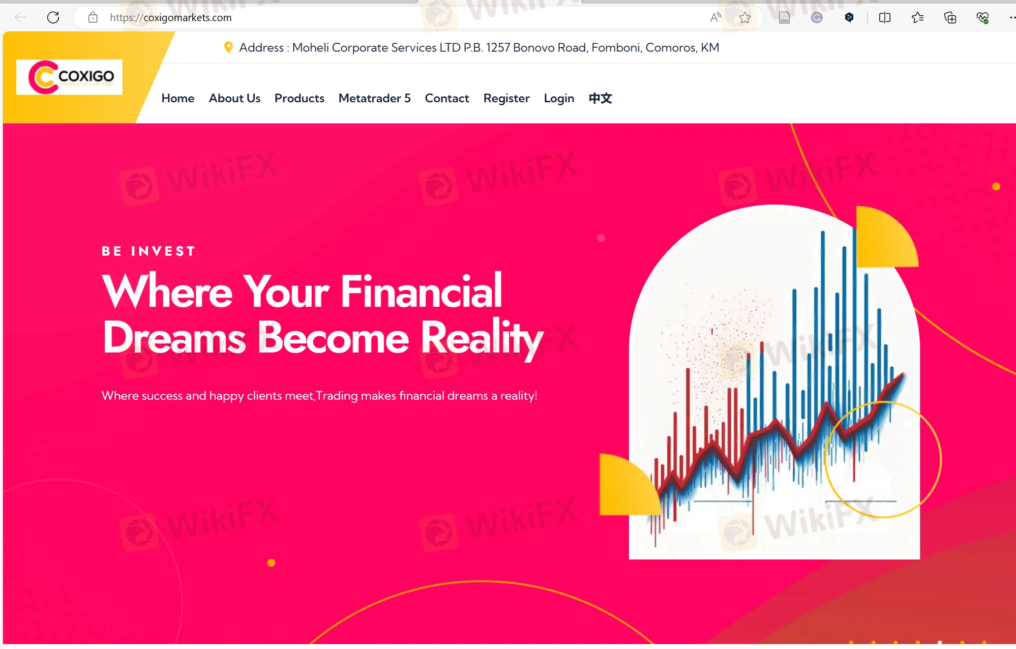 COXIGO's домашняя страница