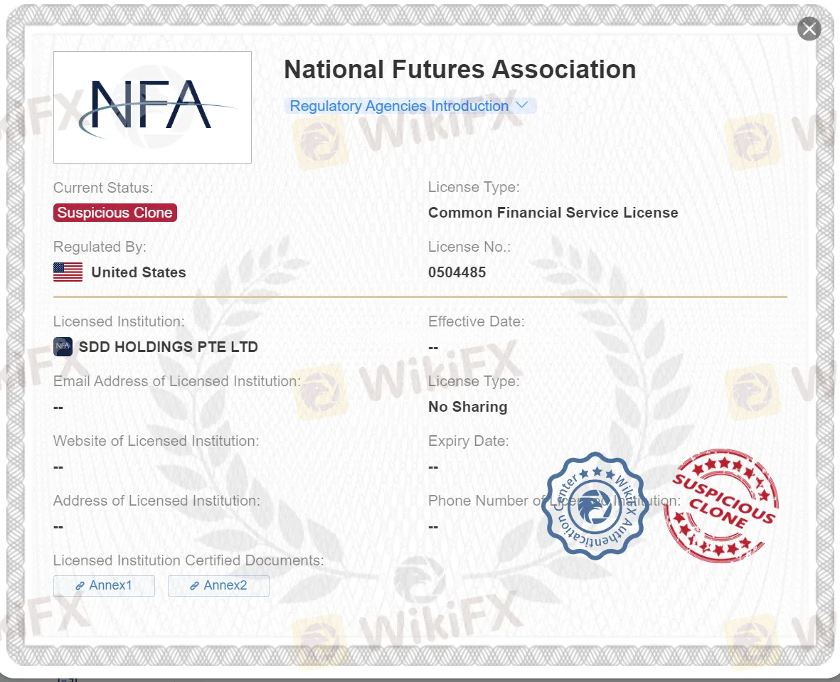 suspicious clone NFA license