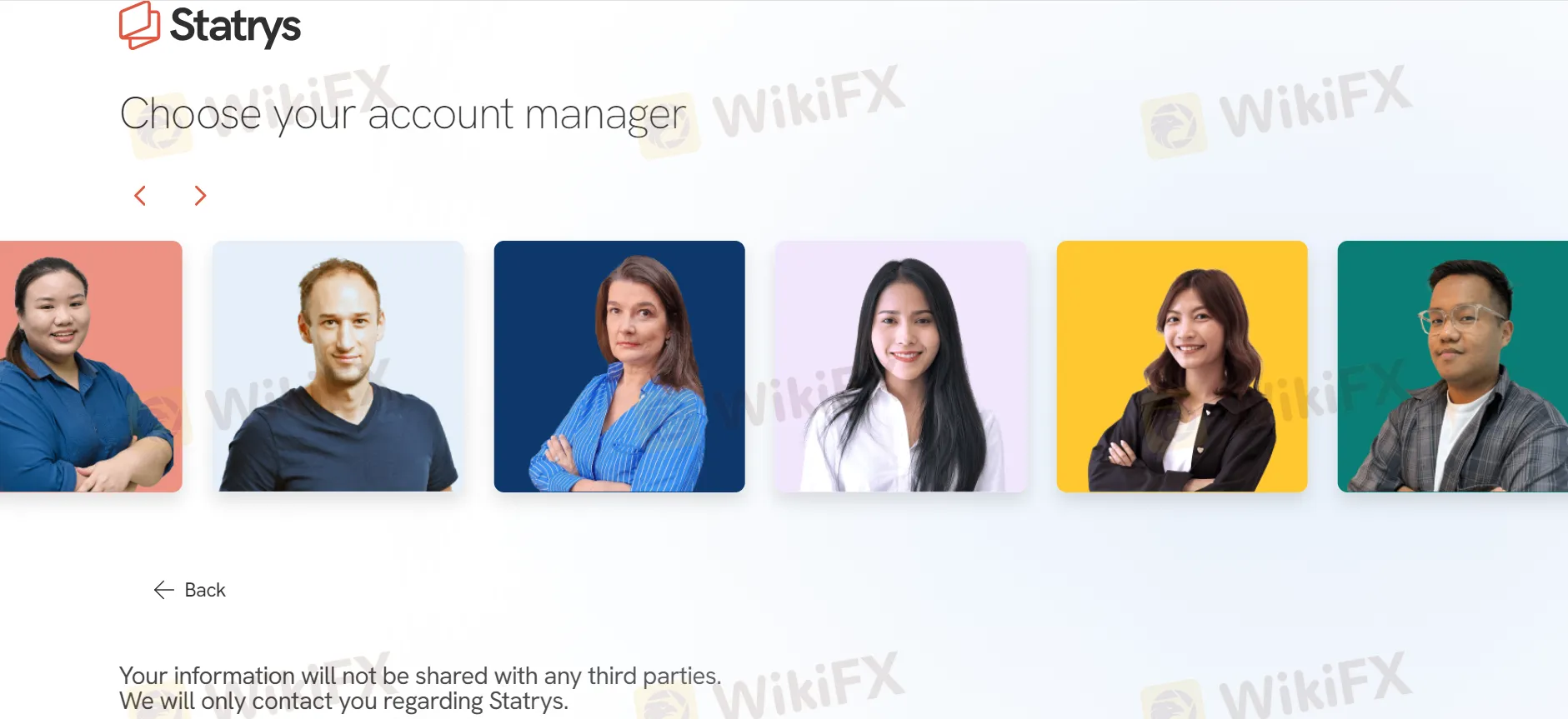 Choose Your Account Manager
