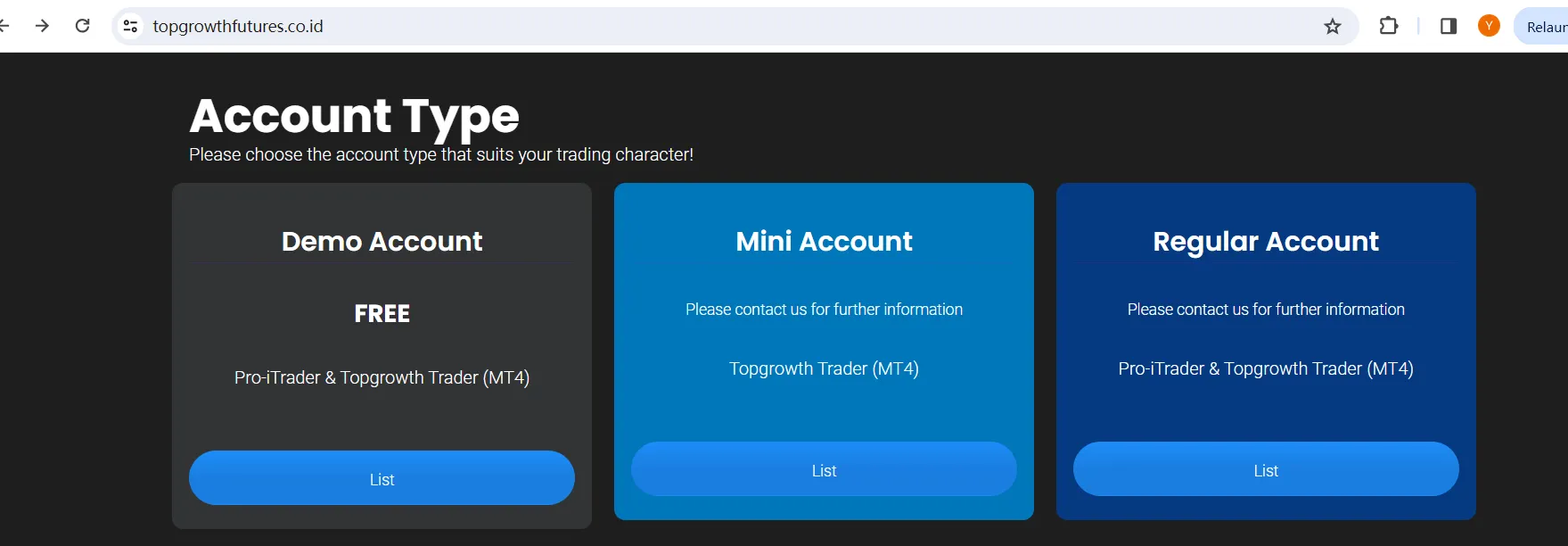 Account Types