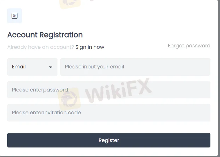 remplir les informations requises