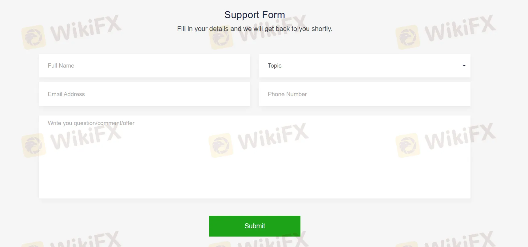 contact form 