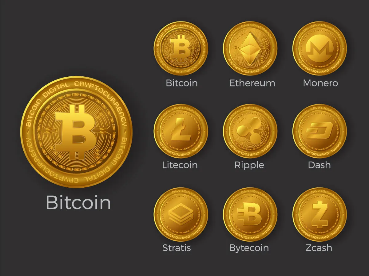 Most Common Cryptocurrencies Most Common Cryptocurrencies