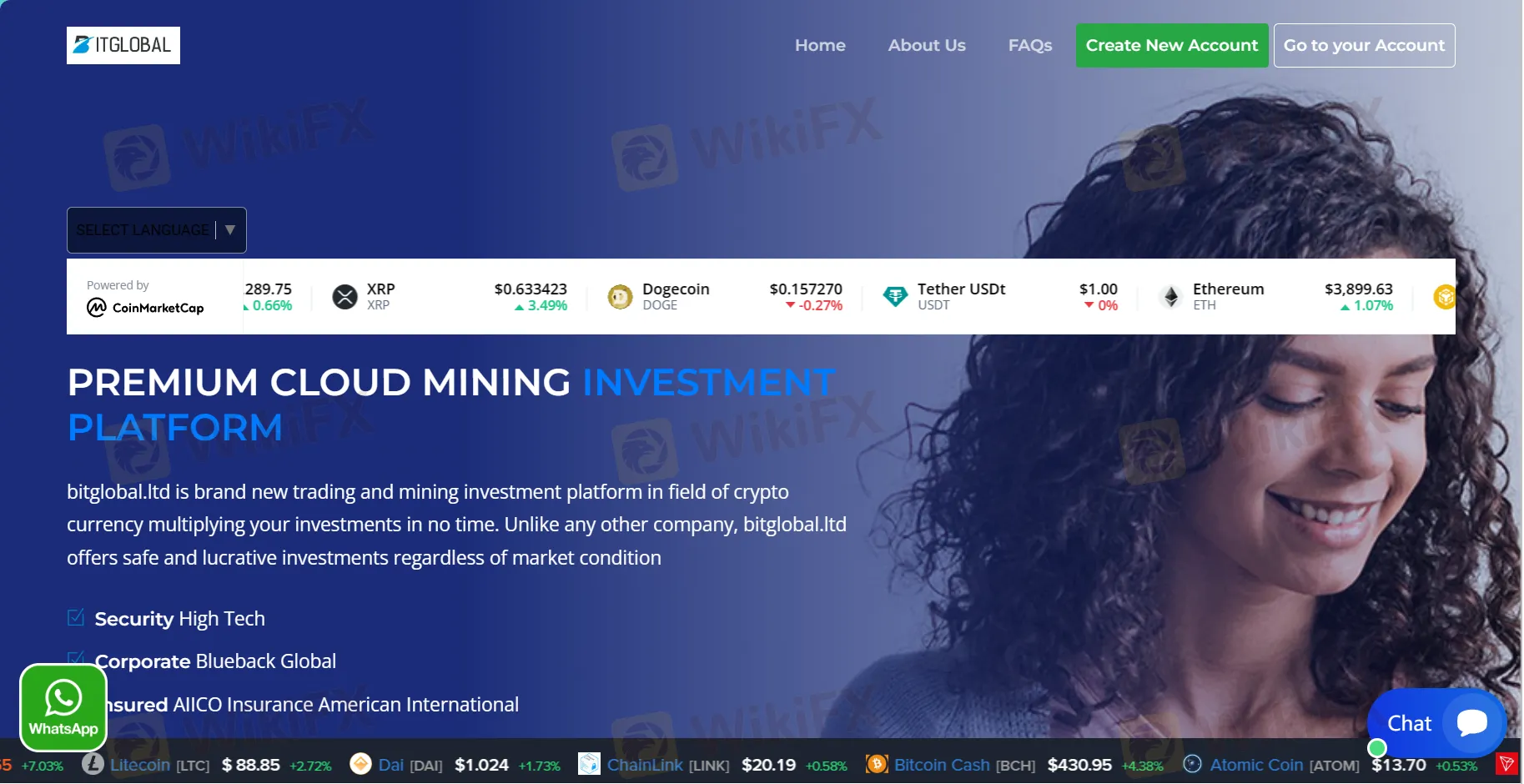 Homepage ng bitglobal.ltd