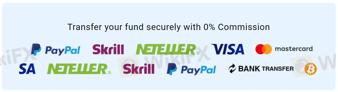 Deposit & Withdrawal
