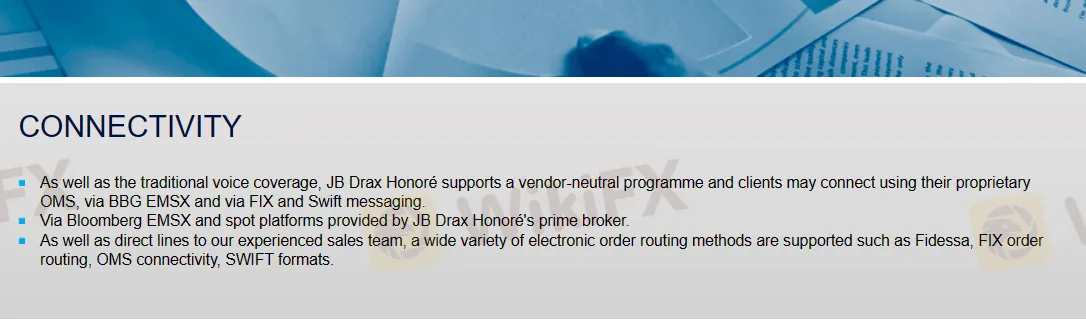 Connectivité: Connectivité: