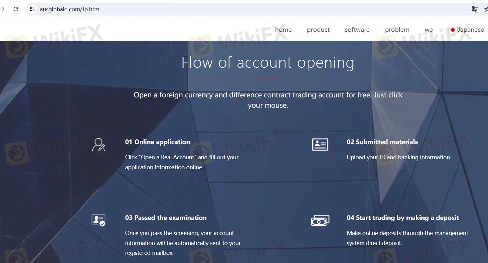 How to open an account?