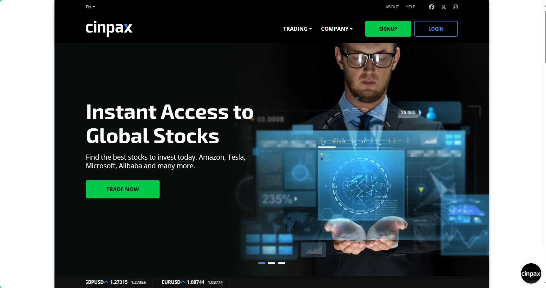 Cinpax‘s homepage