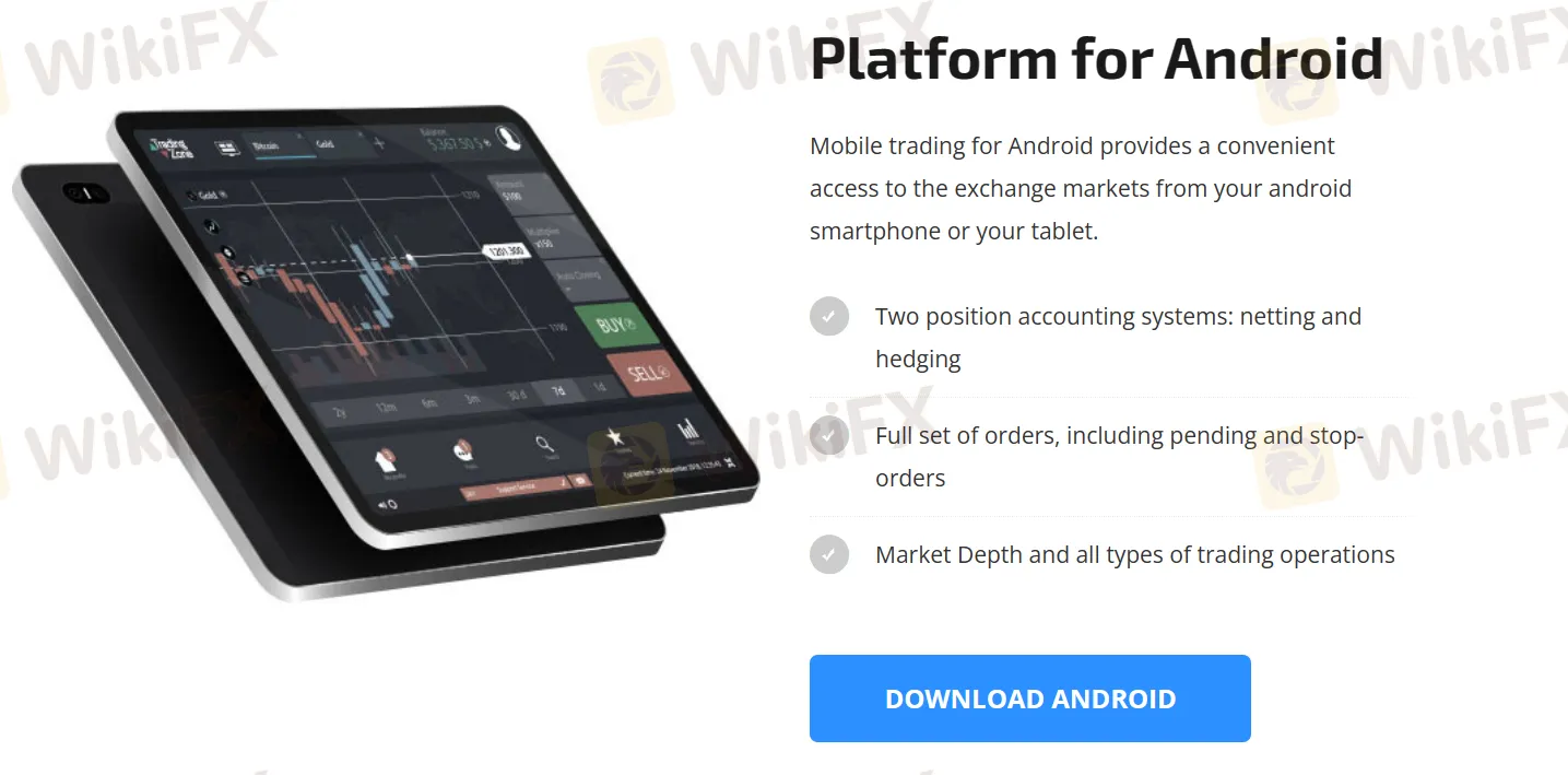 Mobile Trading for Android