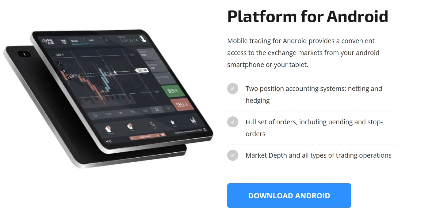 Mobile Trading for Android