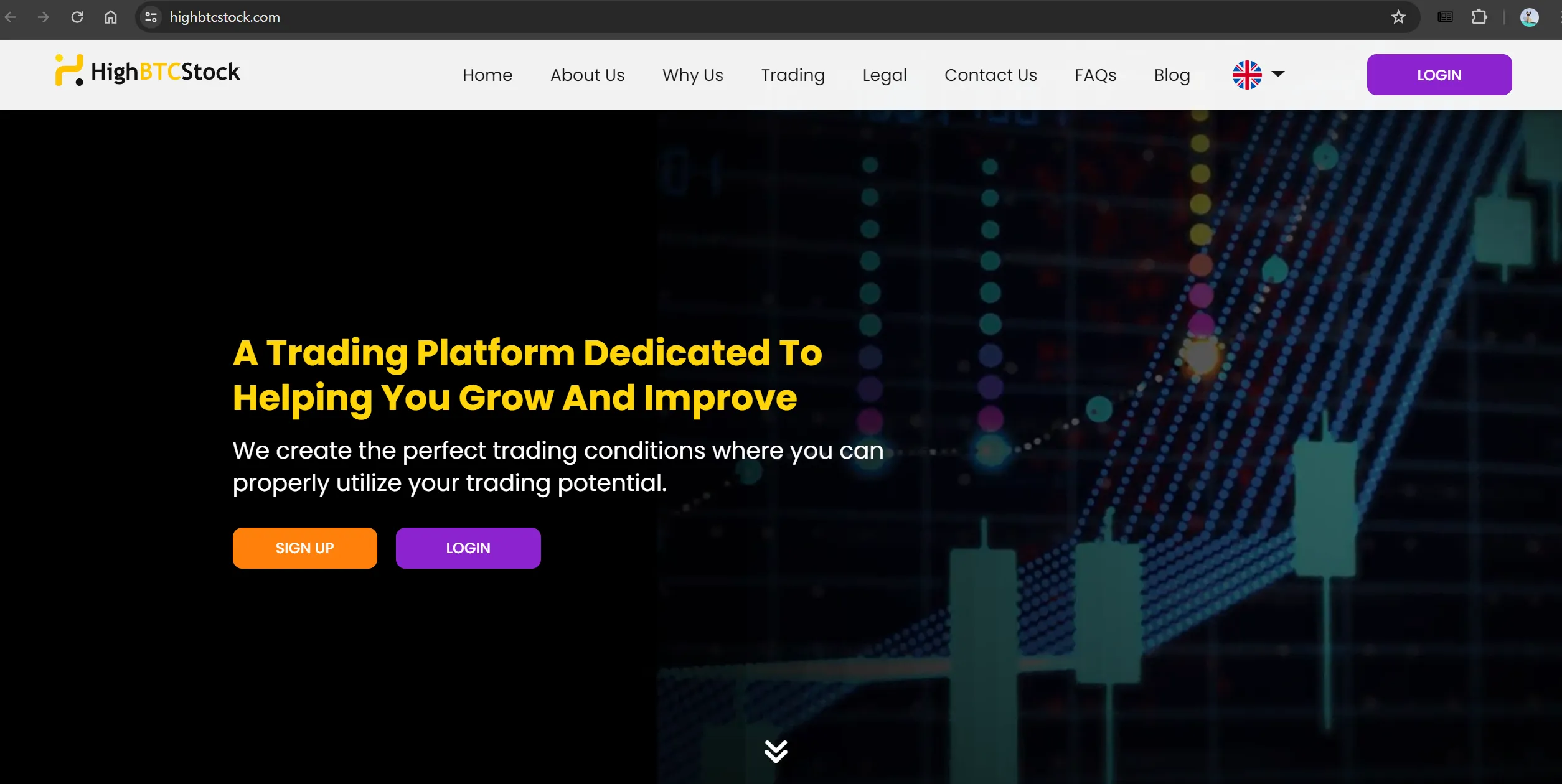 High BTC Stock's homepage