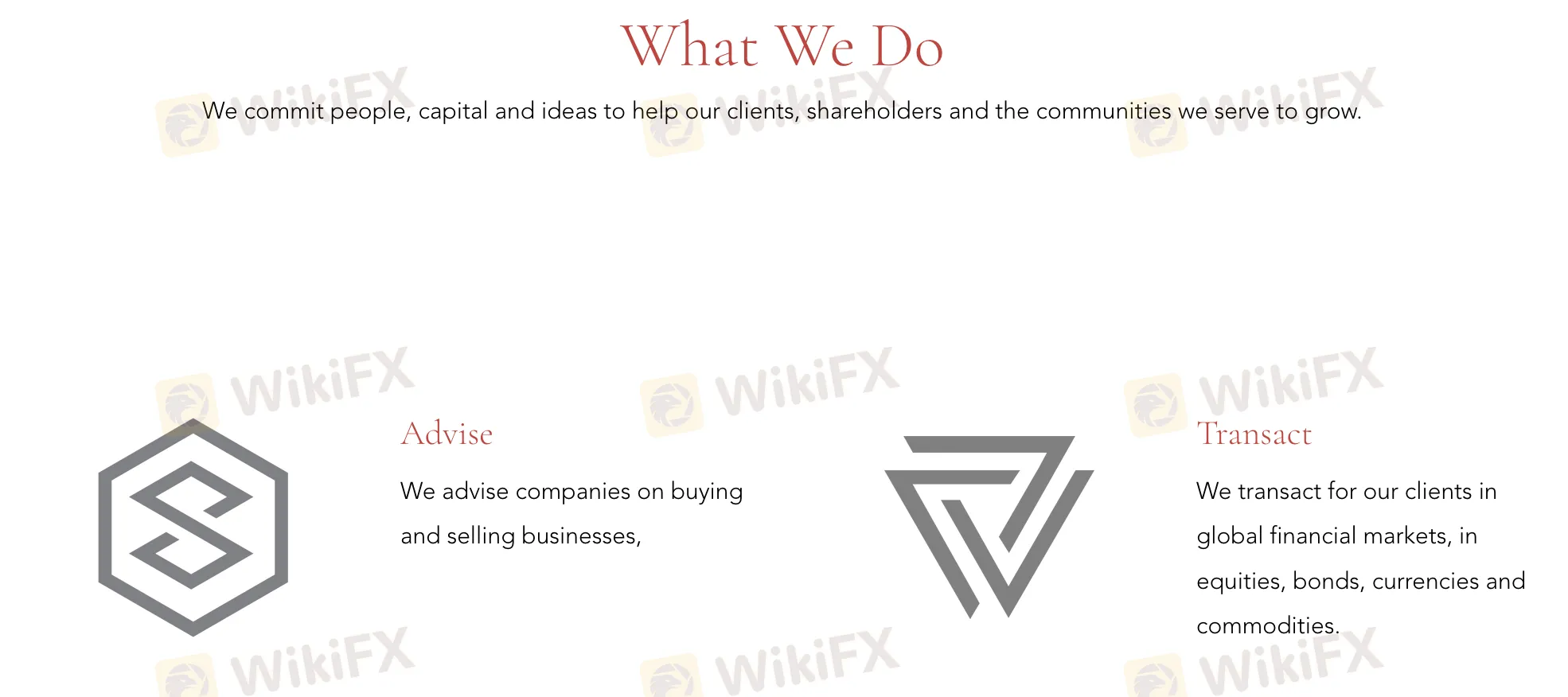 Products and Services Products and Services