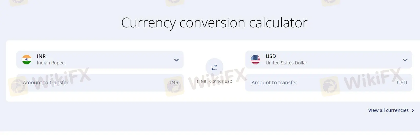 Currency Conversion Calculator