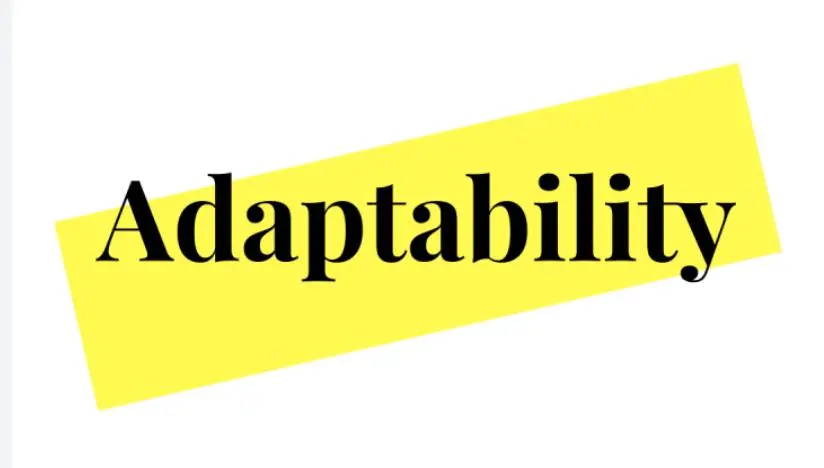 Adaptability