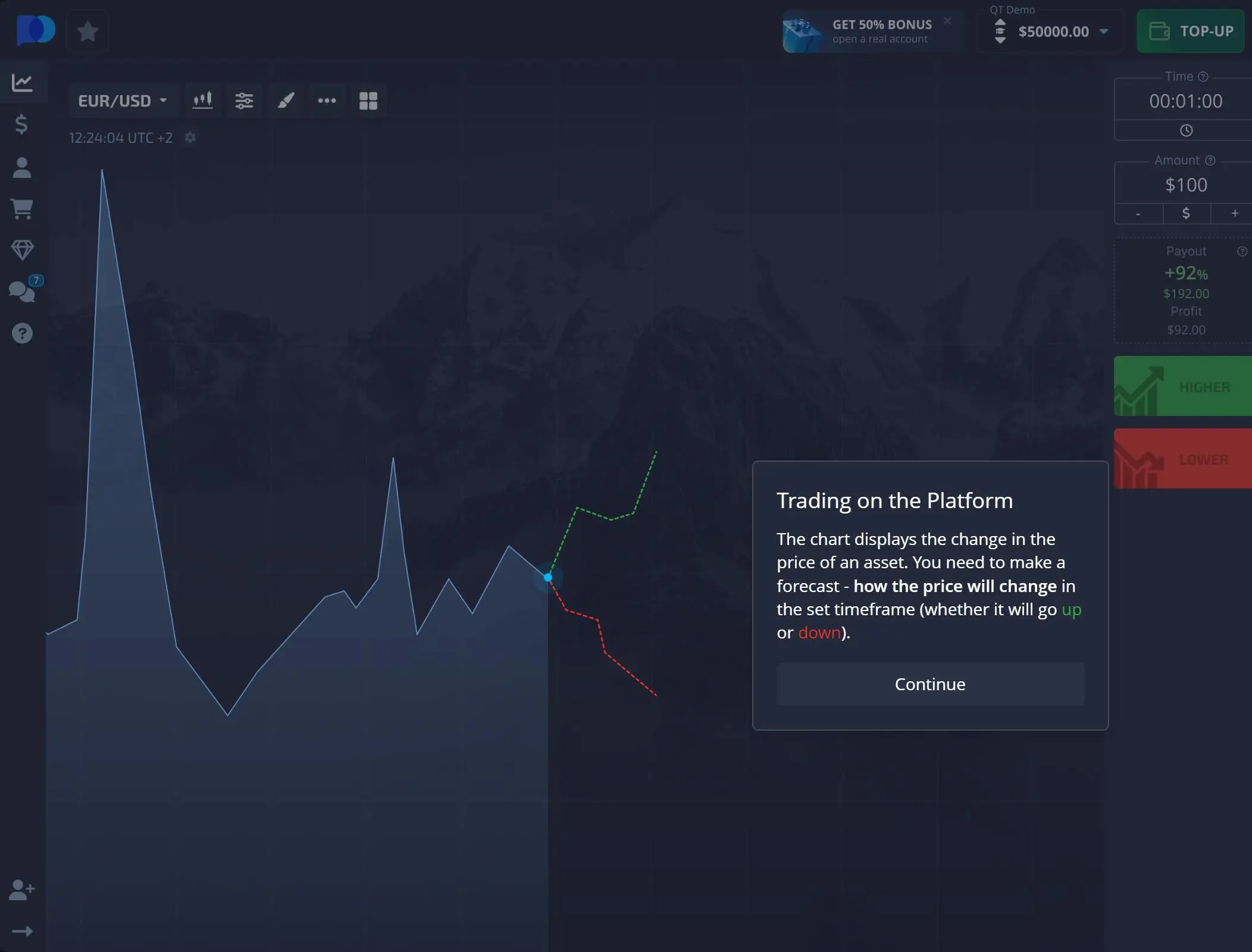 Pocket Option Free Demo with $50,000 Virtual Money
