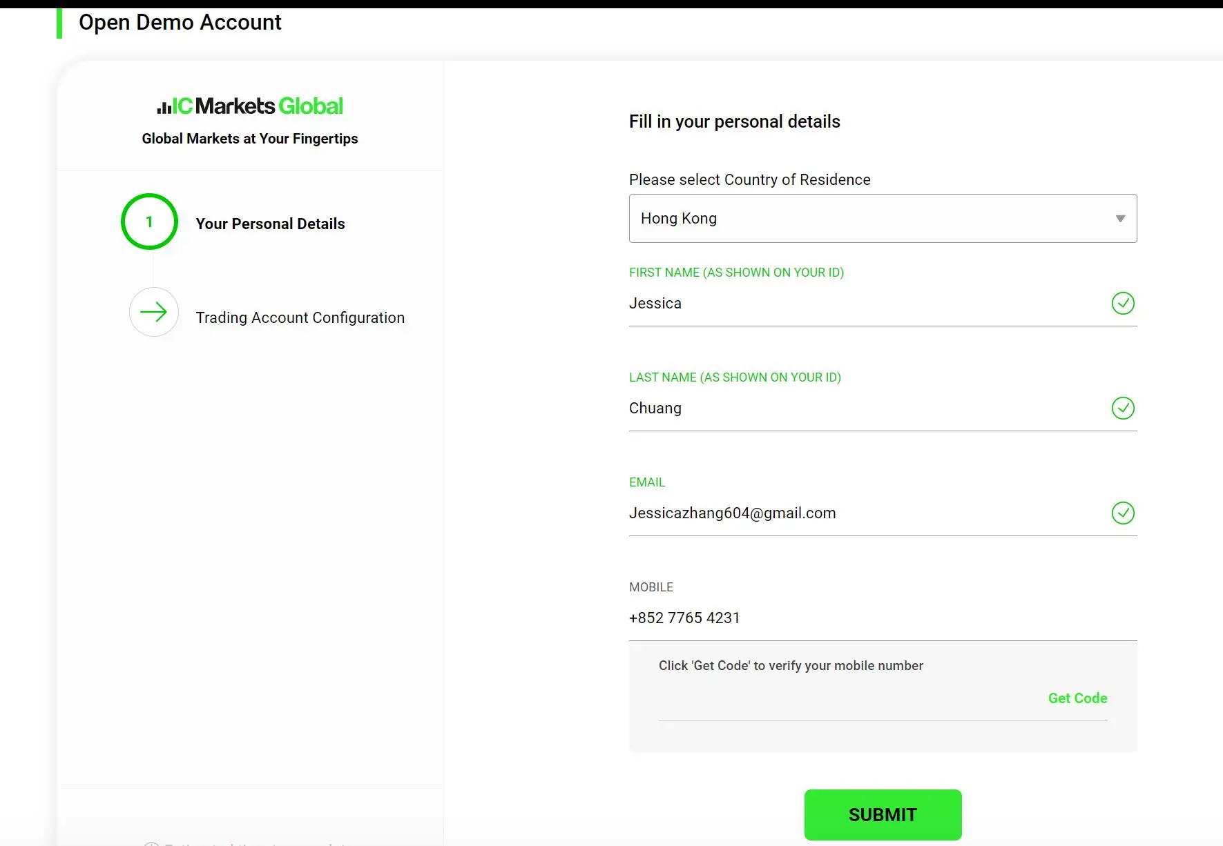 Demo Trading Demo Trading