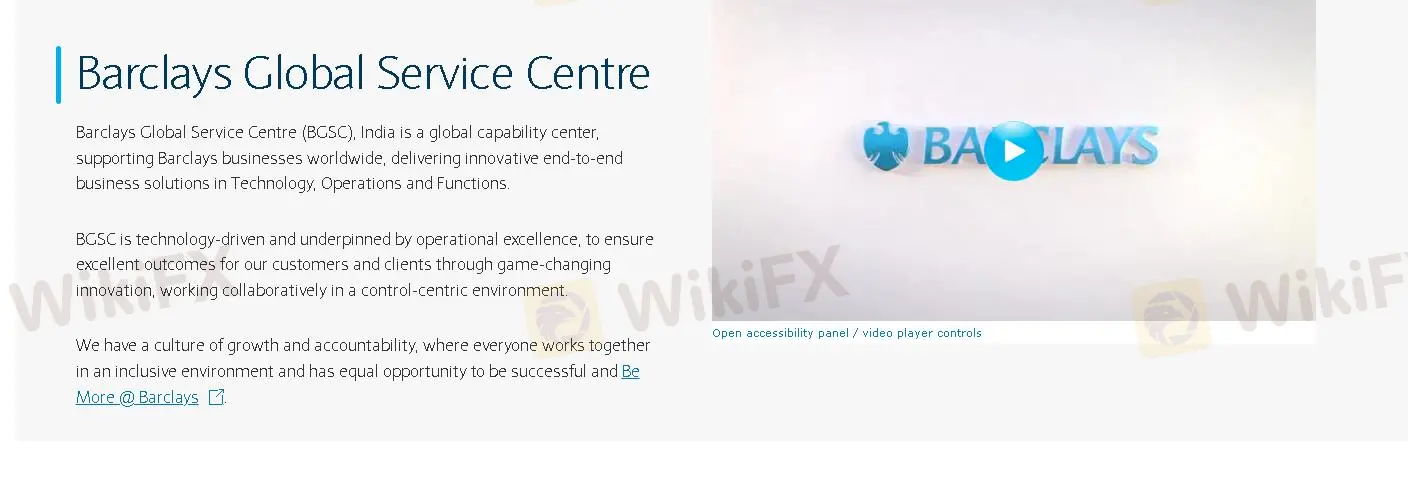 Barclays Global Service Centre (BGSC)