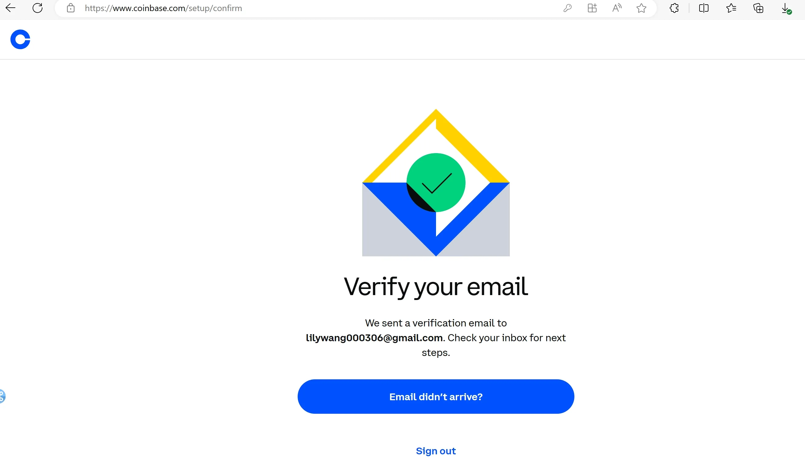 verify your email verify your email