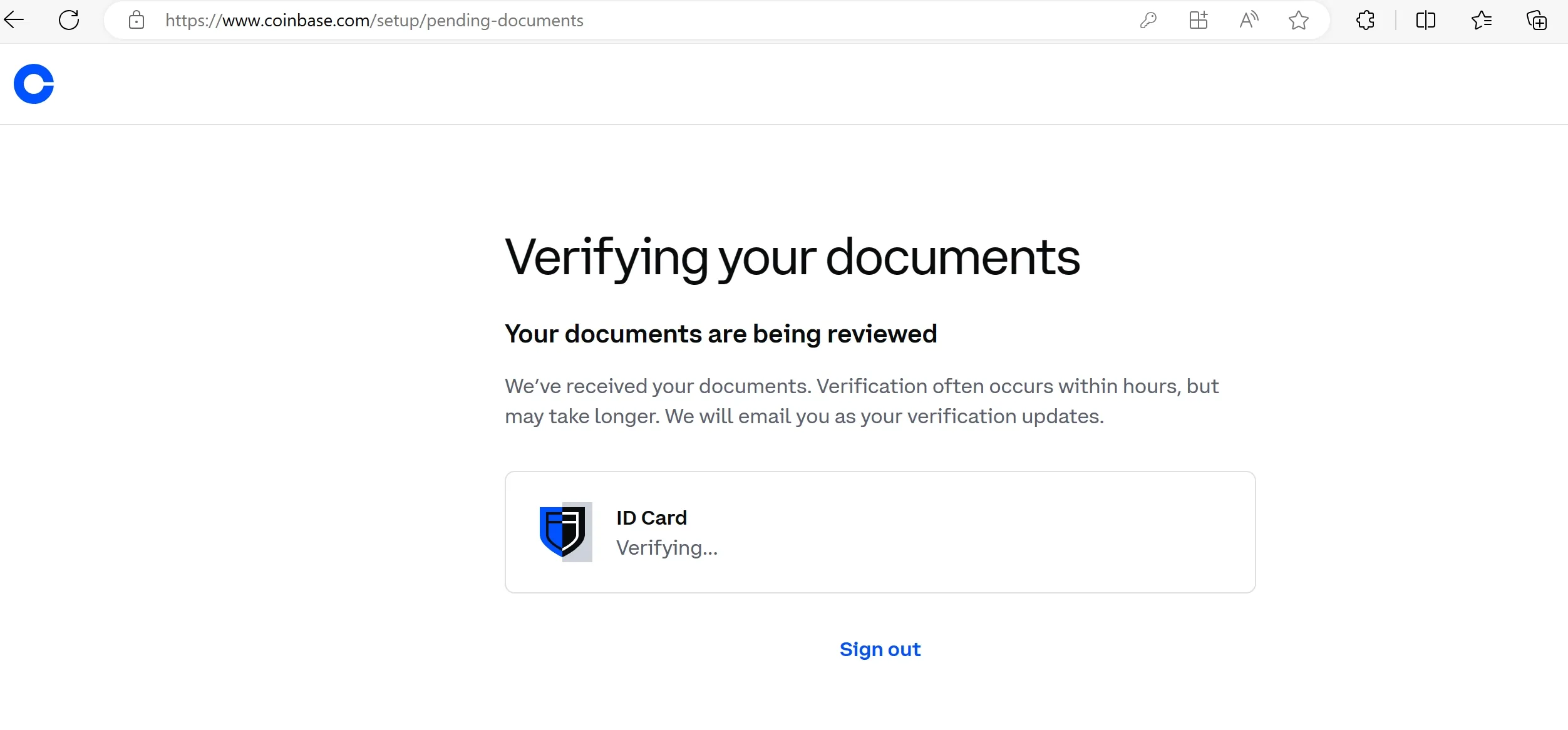 wait for verifying your documents wait for verifying your documents