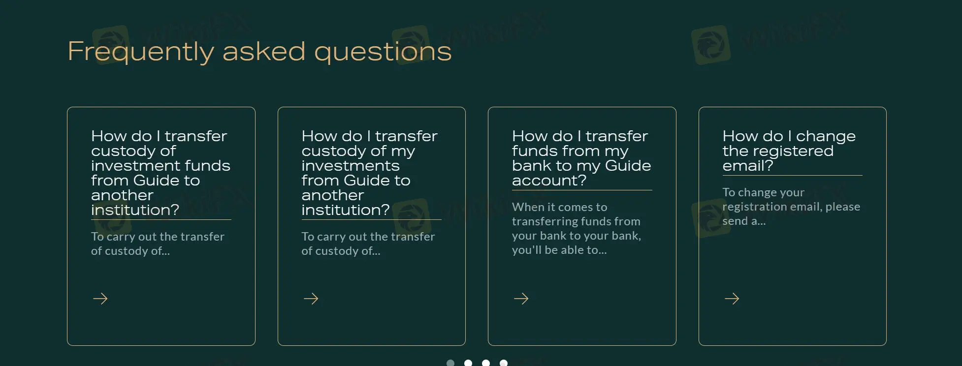 FAQ page FAQ page