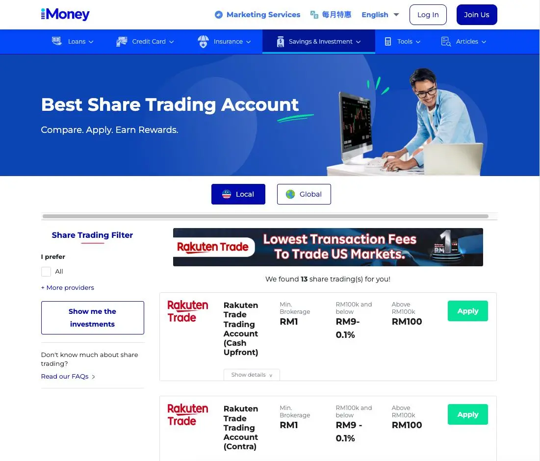 Overview of iMoney