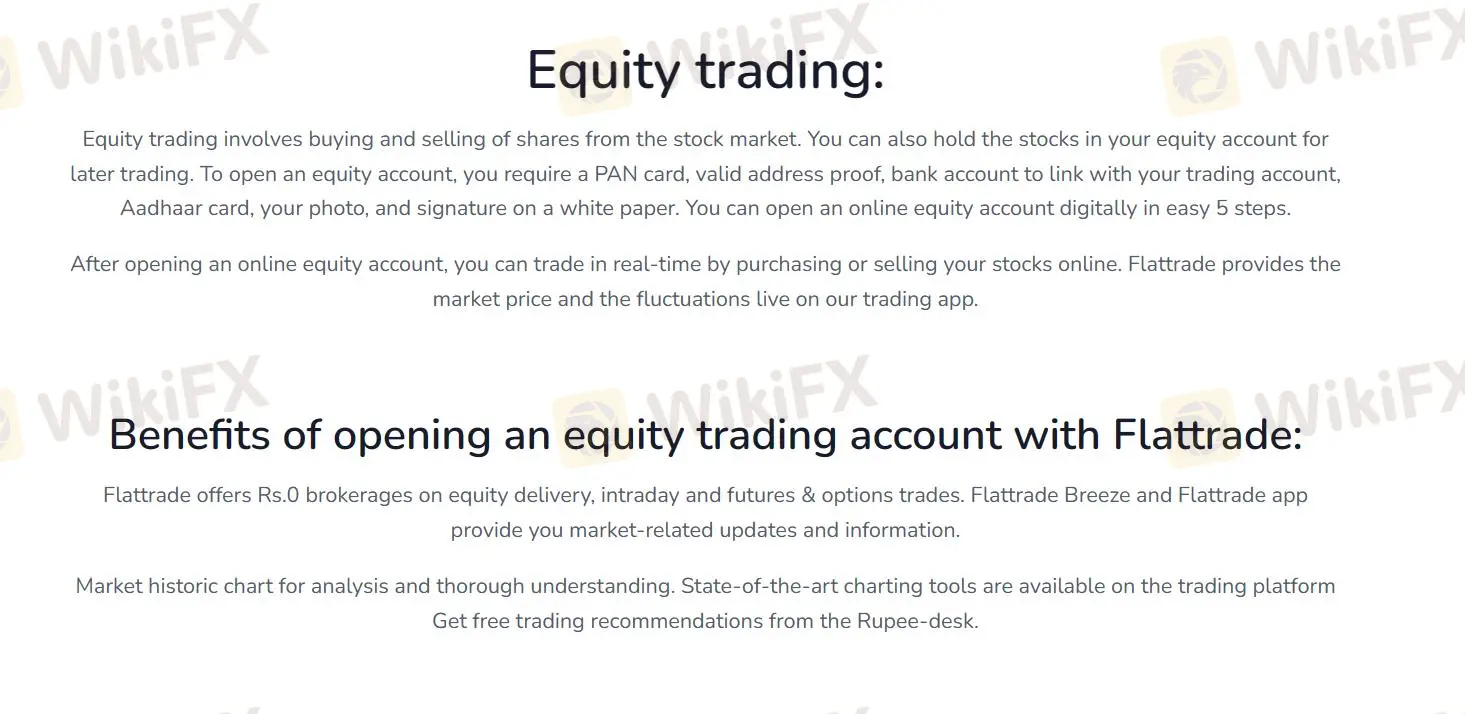 EQUITY TRADING