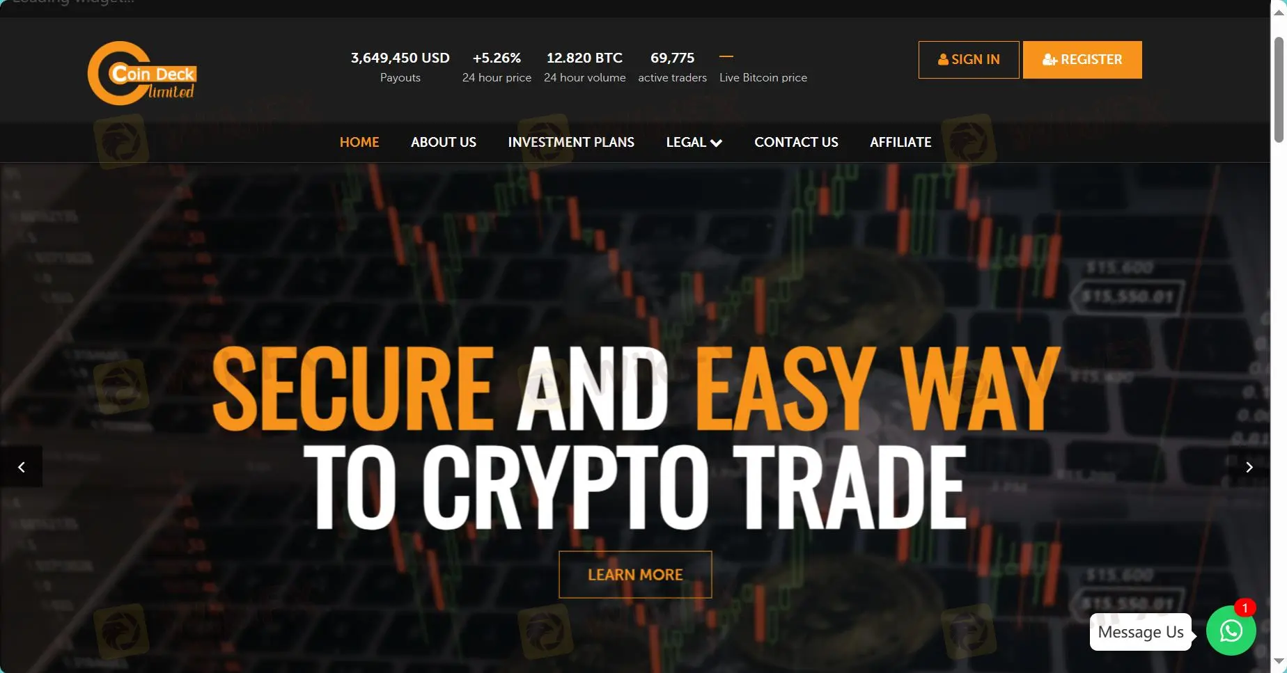 COIN DECK LIMITEDs homepage