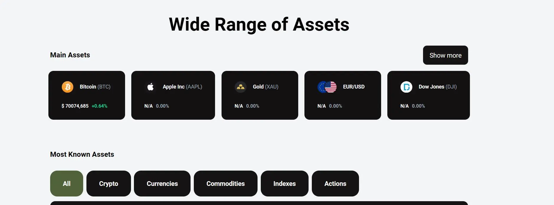 Market Instruments