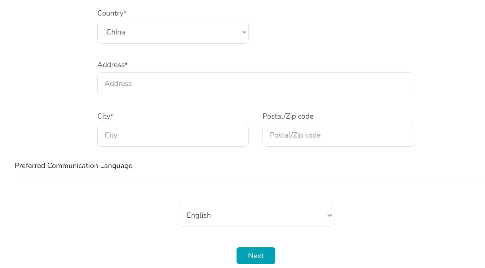 Account Opening Process