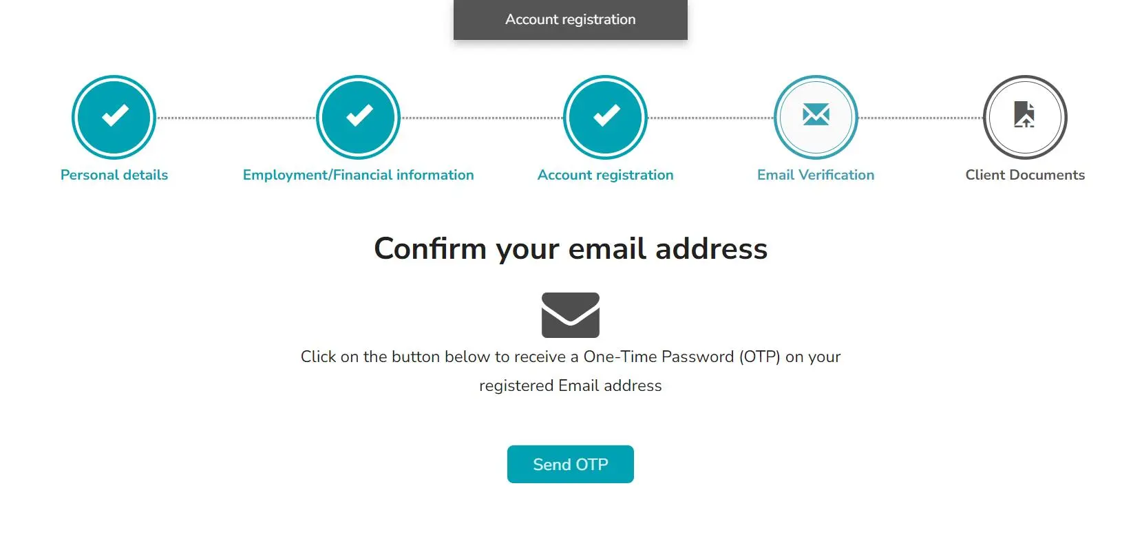 Email verification Email verification