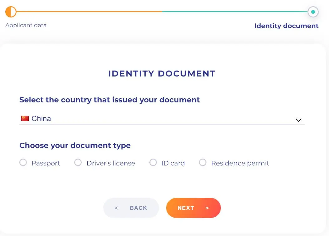 Identity verification Identity verification