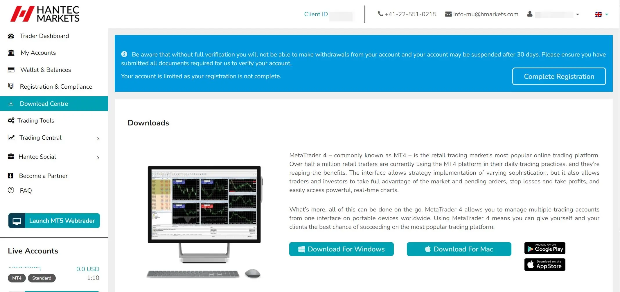 Start trading Start trading
