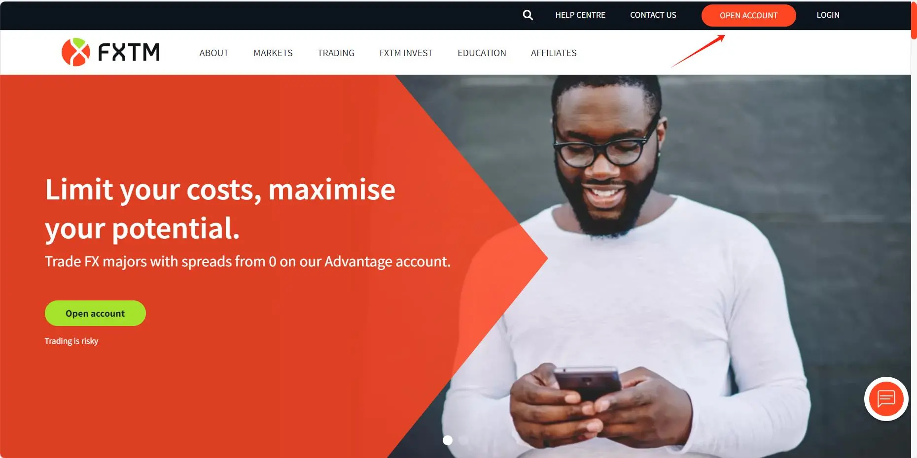 Sign Up With FXTM Sign Up With FXTM