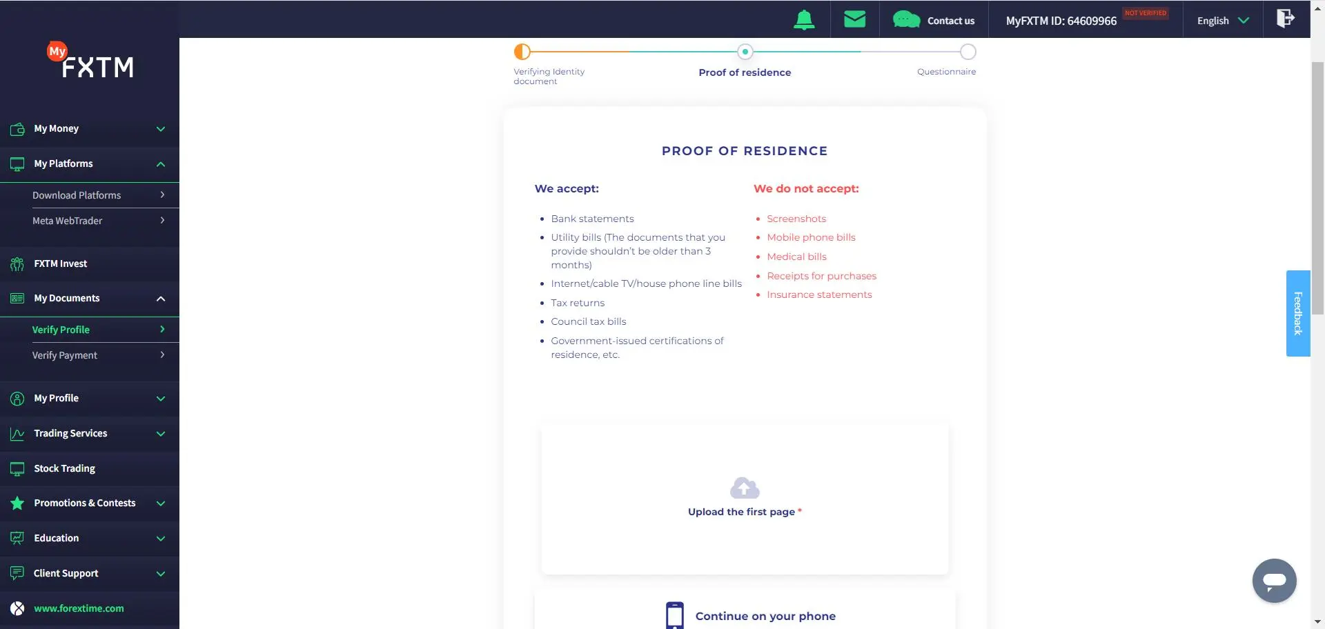Residence Verification Residence Verification