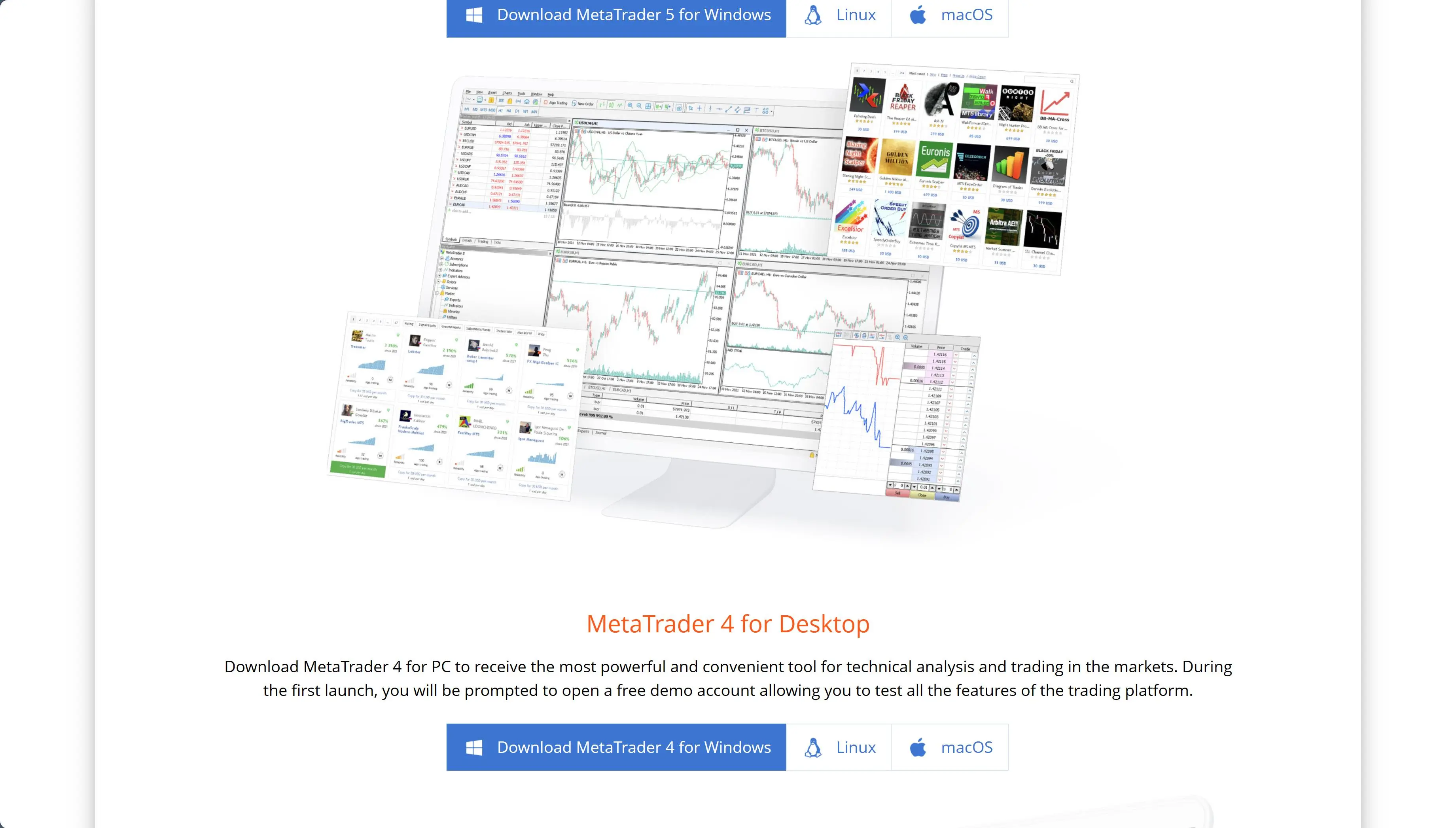 Download MetaTrader 4