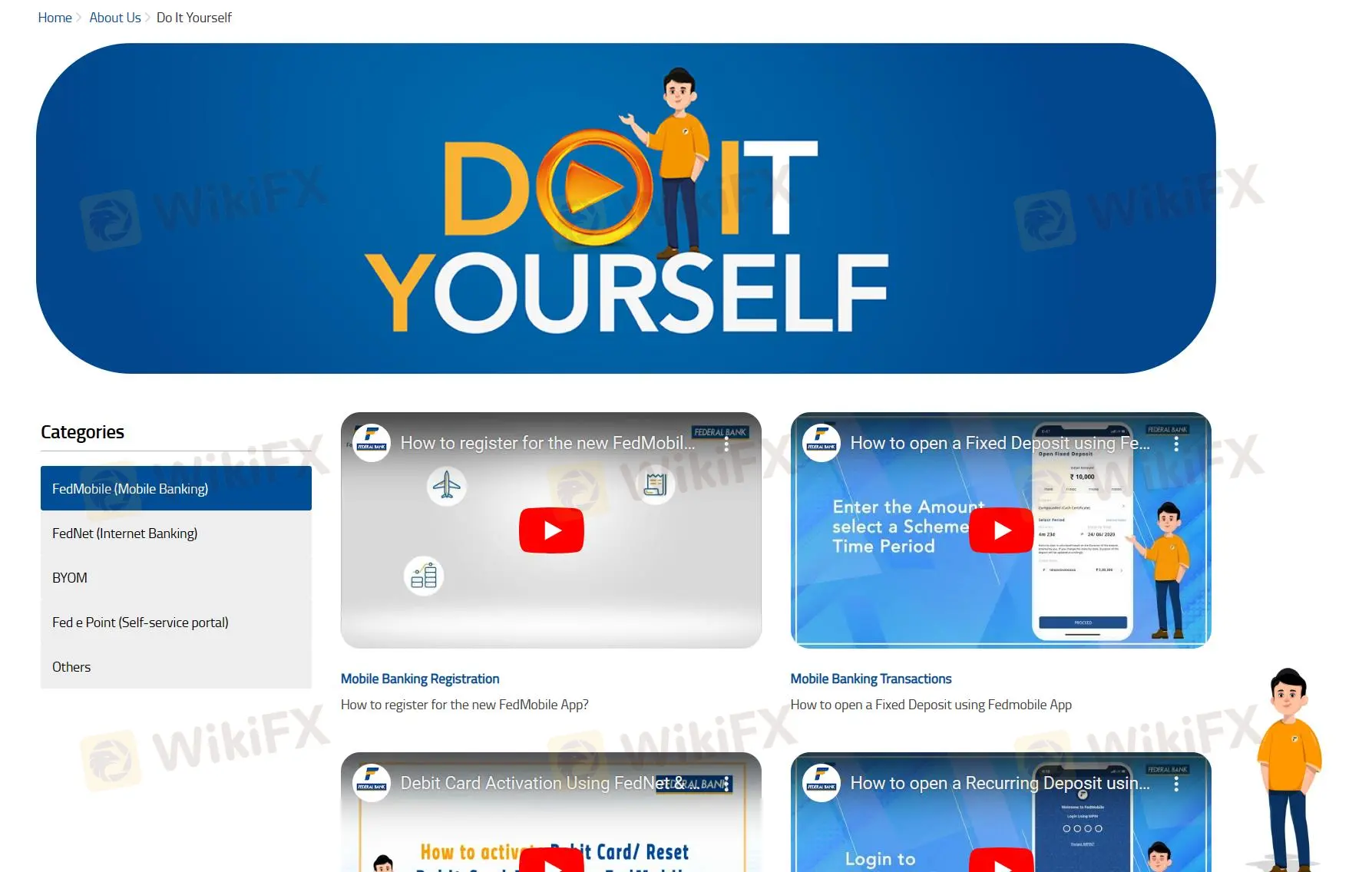 tutorial videos and a glossary