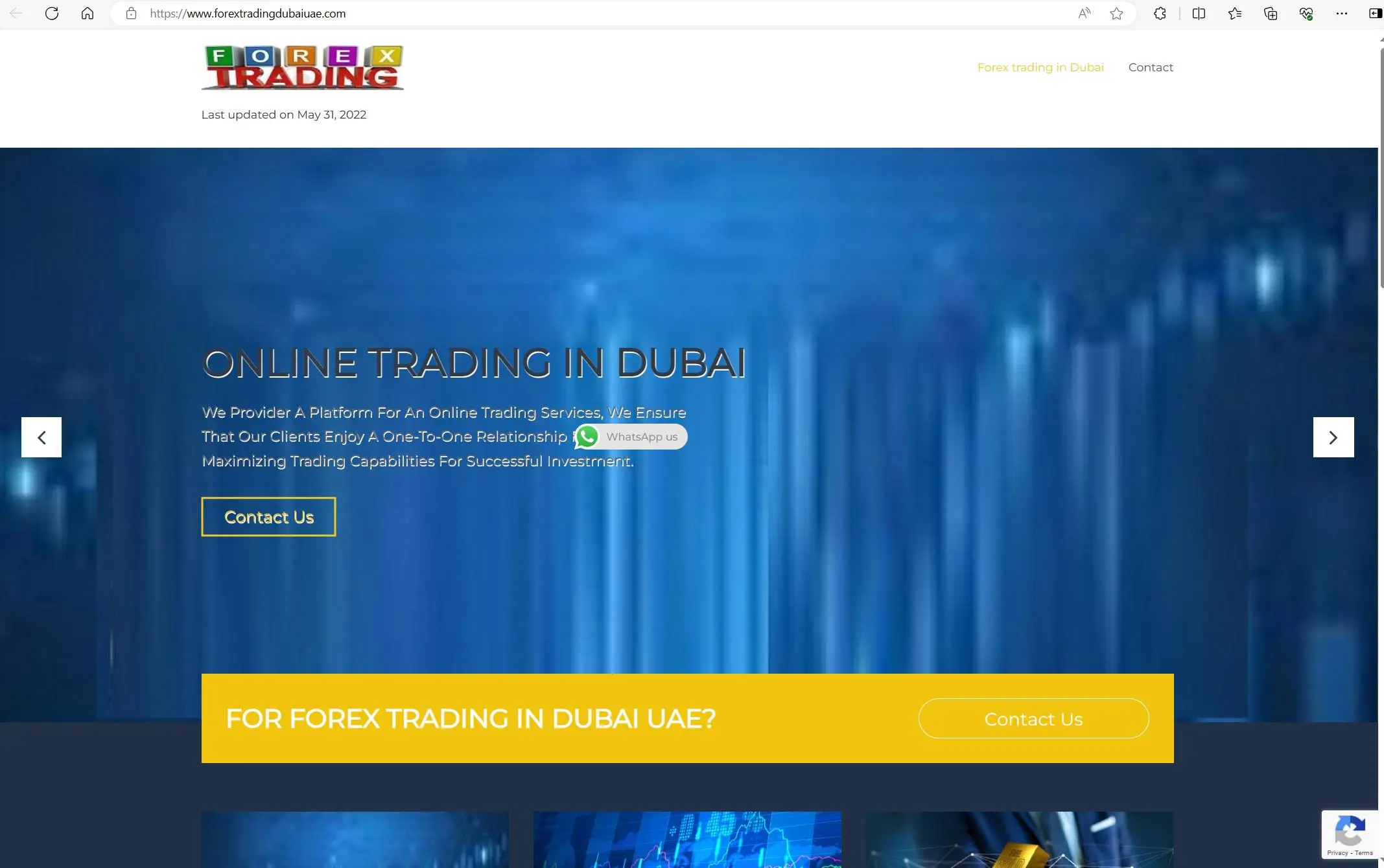 Forex Trading's homepage