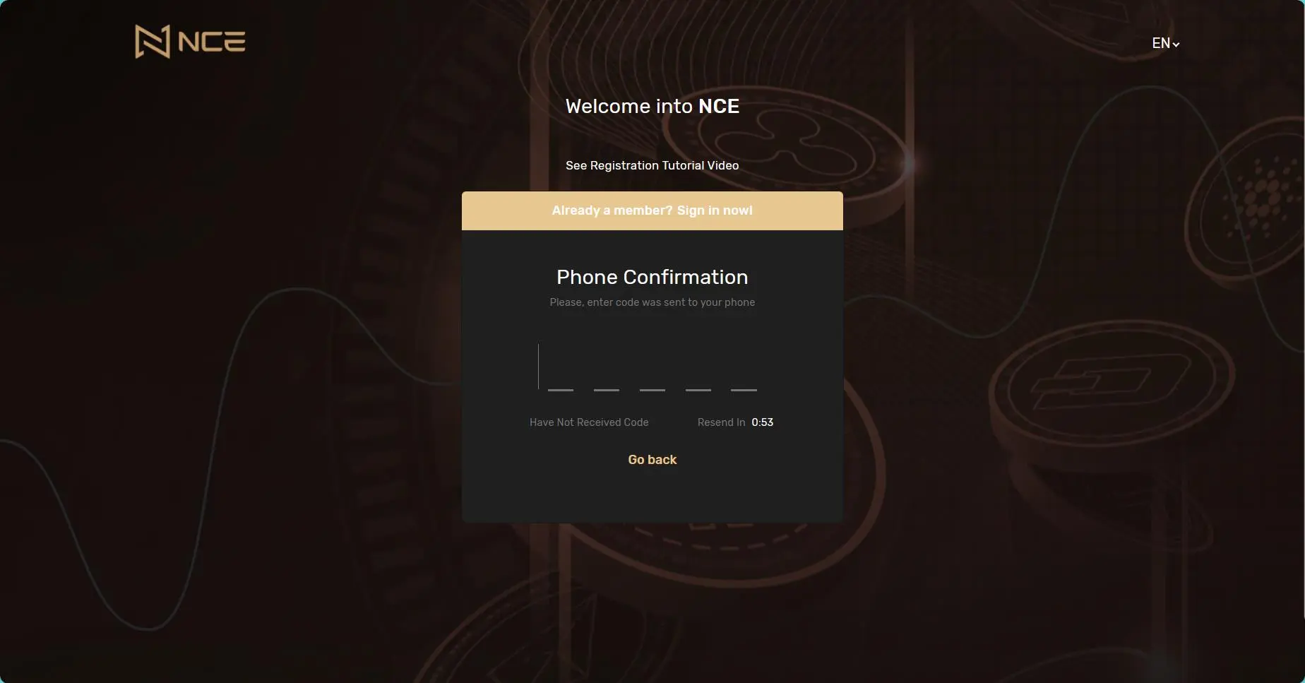 Phone confirmation Phone confirmation