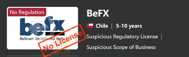 BeFX è legittimo?