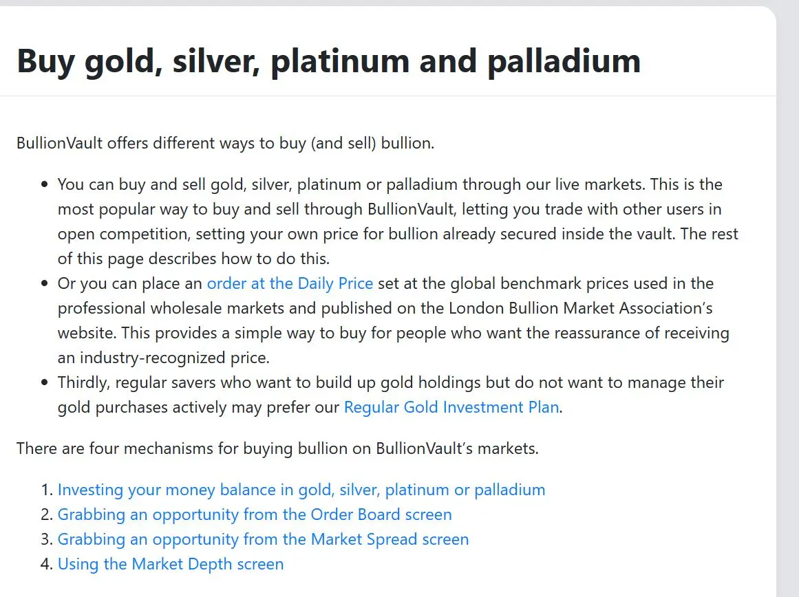 Market Instruments