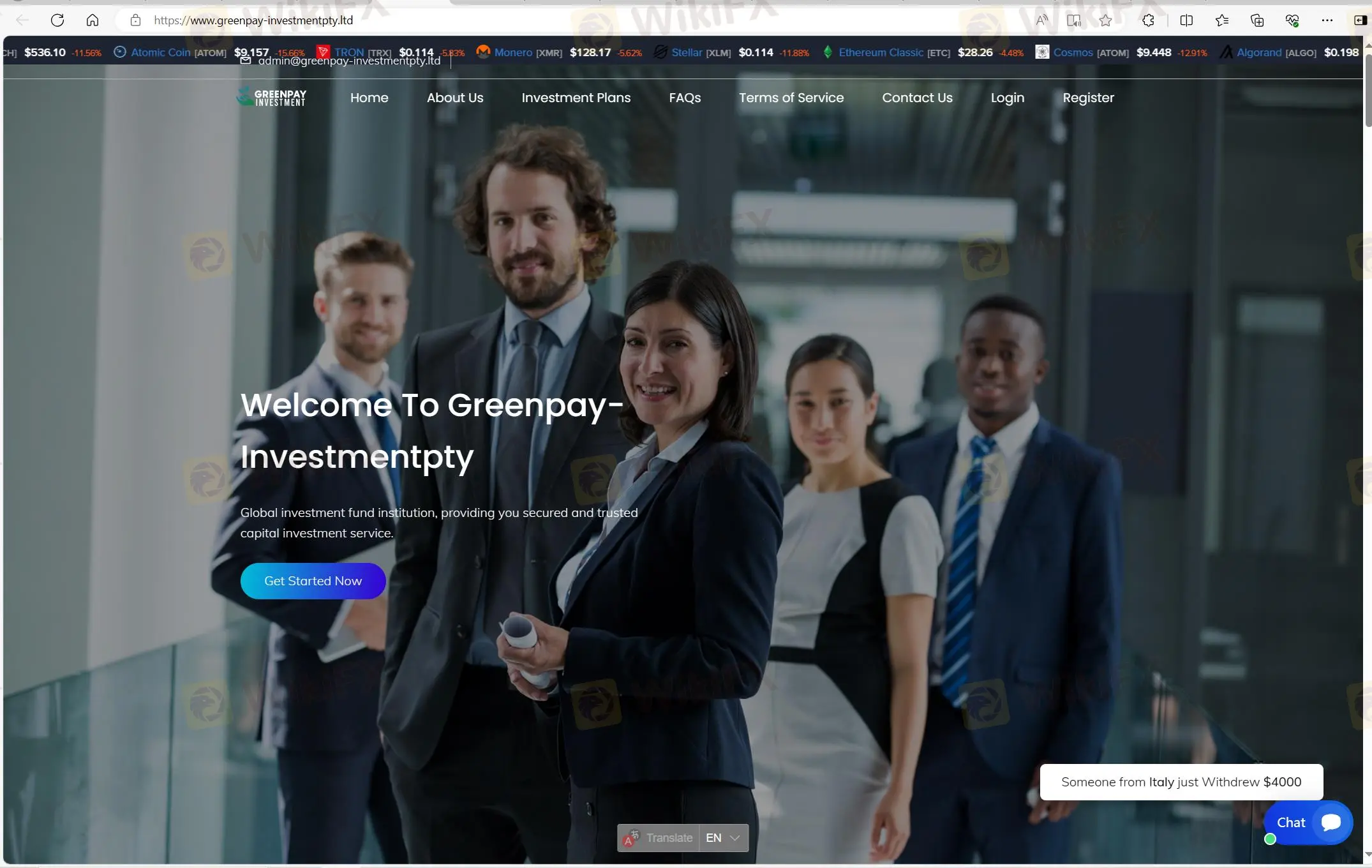 Greenpay-Investmentpty‘s homepage