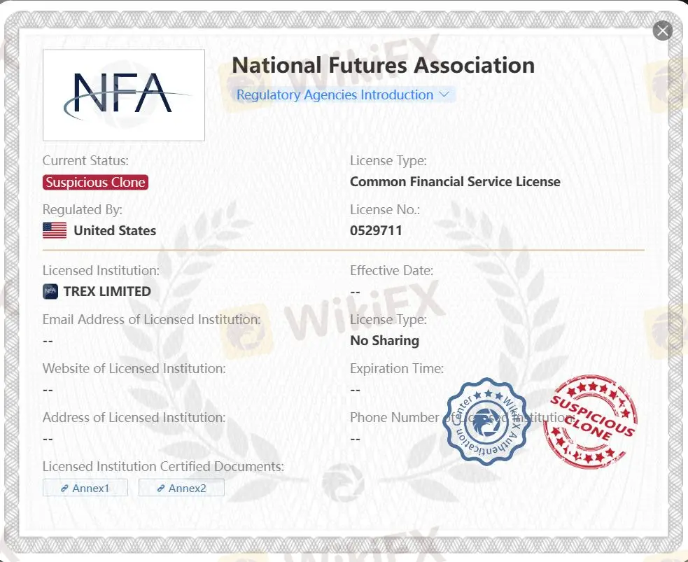 suspicious clone NFA license