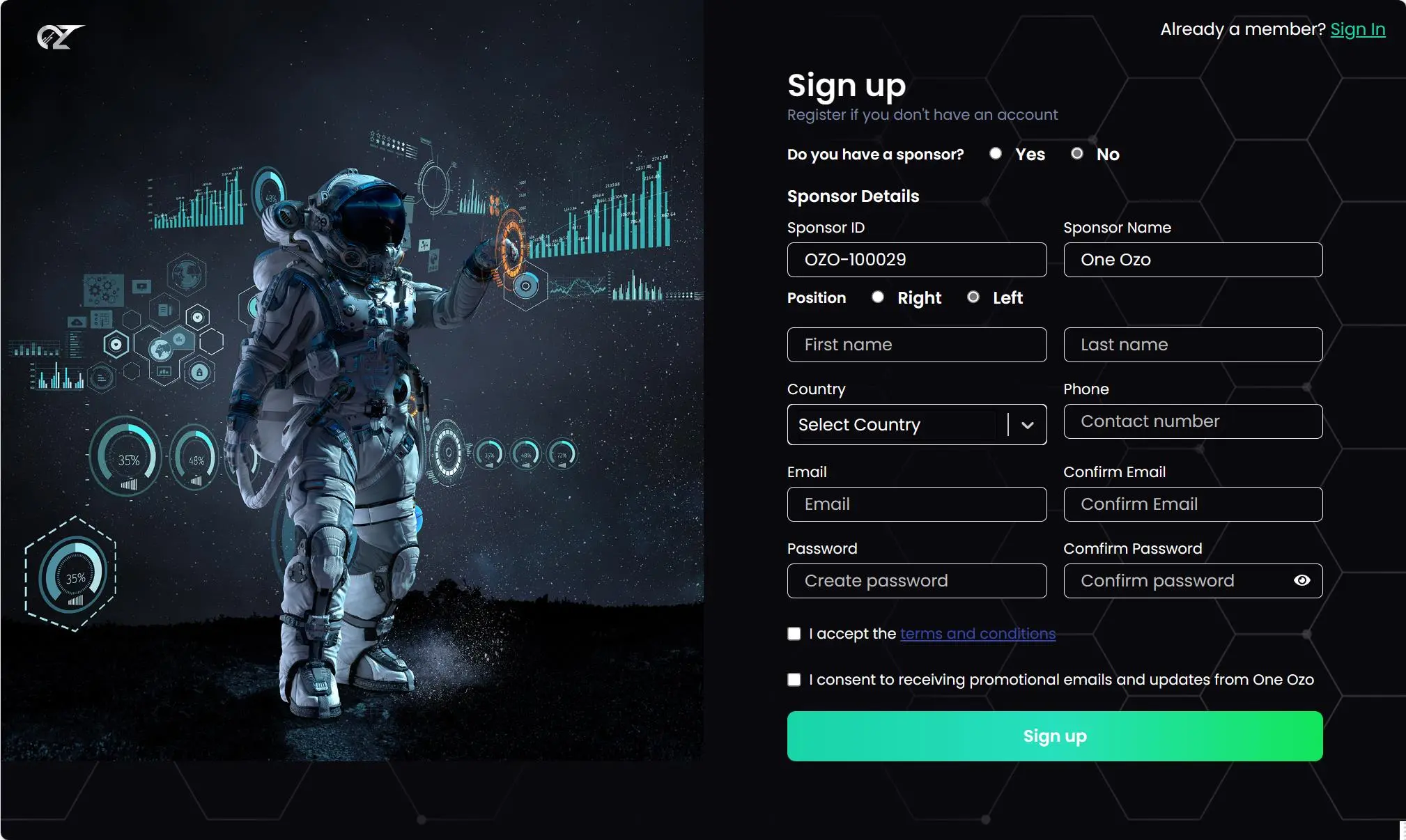 How to open an account?