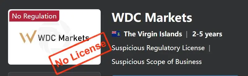 Is WDC Markets Legit?