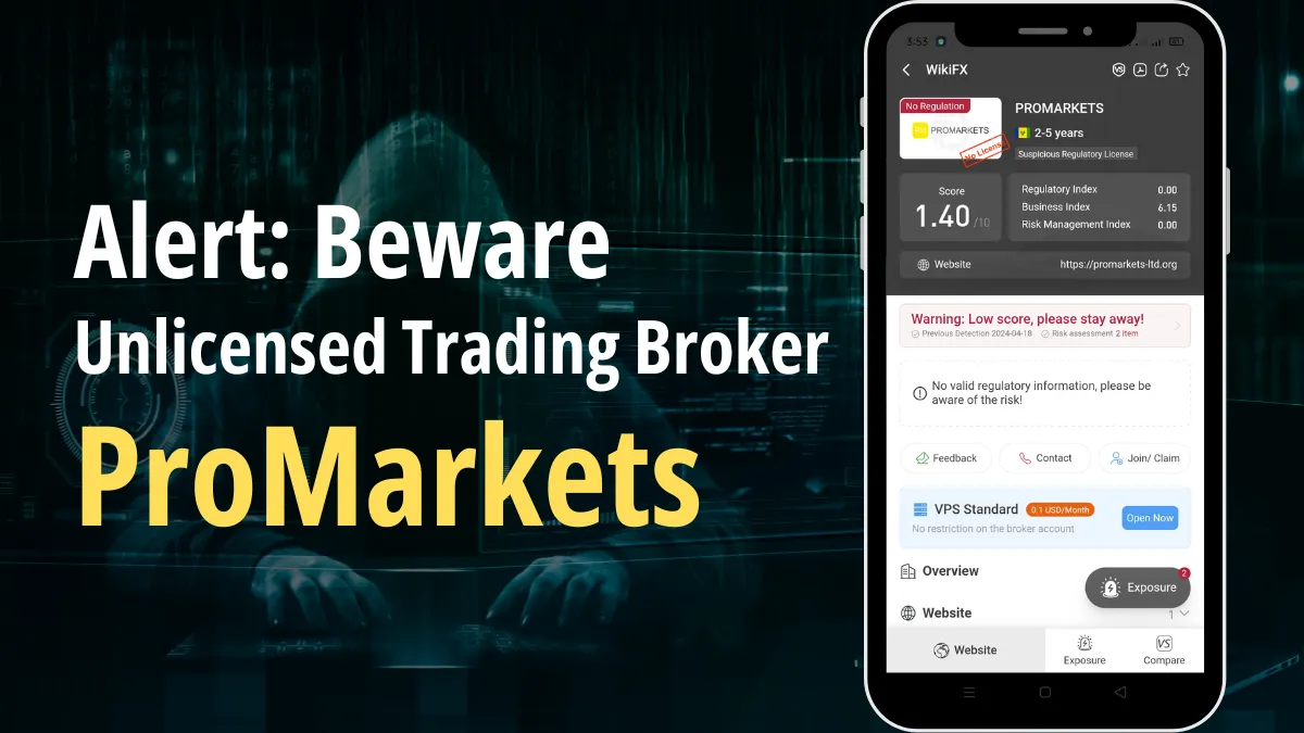 Alert Beware Unlicensed Trading Broker ProMarkets.png Alert Beware Unlicensed Trading Broker ProMarkets.png