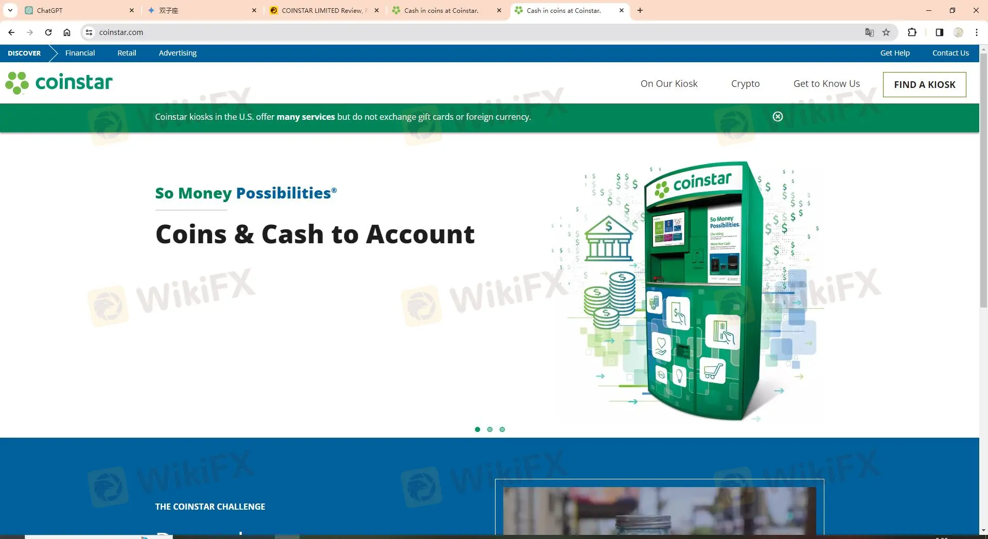 Overview of COINSTAR LIMITED